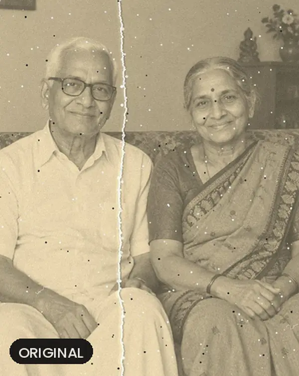 Grandparents photo, original