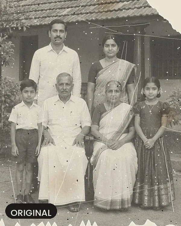 Kerala family group, original